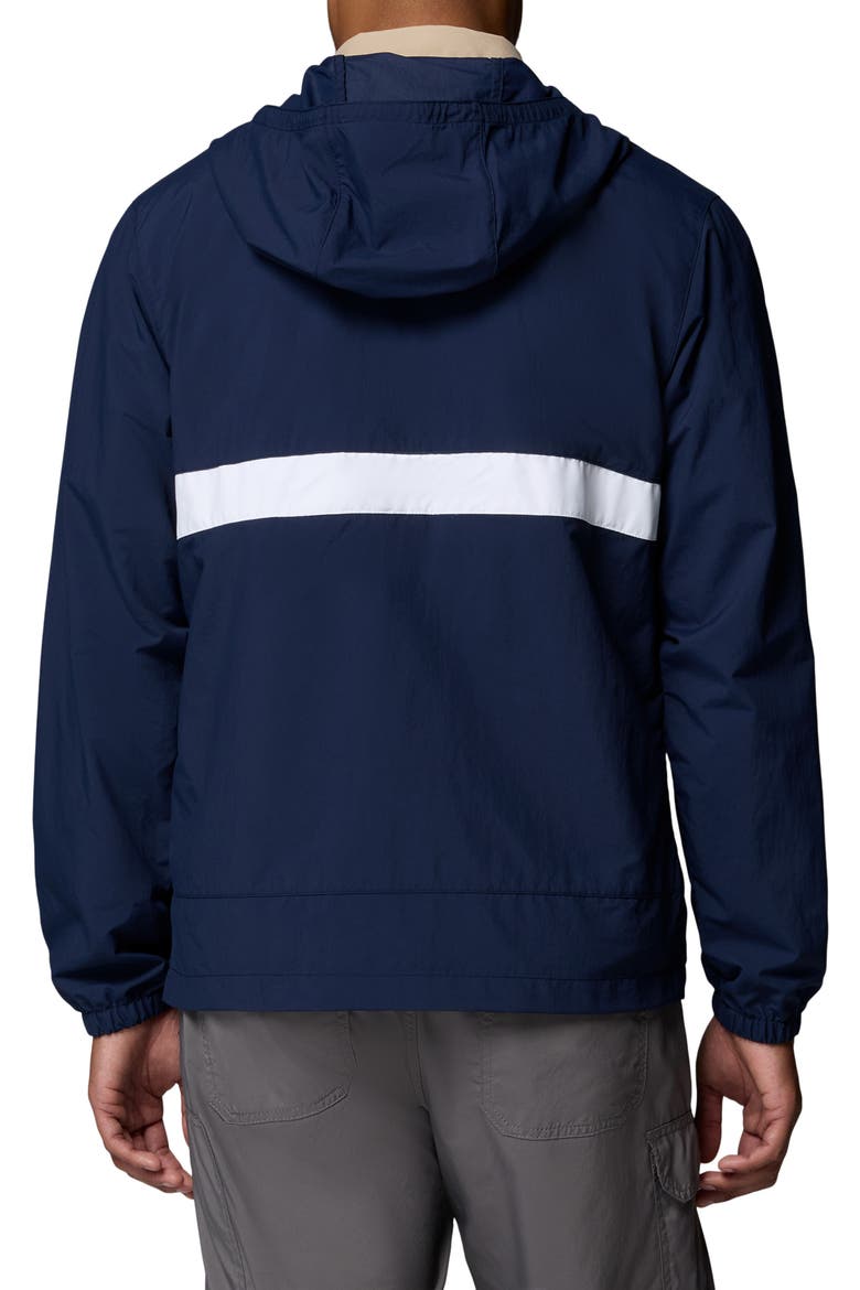 Spire Valley Water Repellent Windbreaker, Alternate, color, COLLEGIATE NAVY/ WHITE