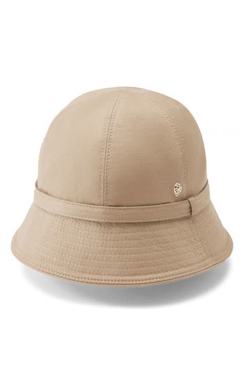 Helen Kaminski Alizee Cloche Hat In Neutral