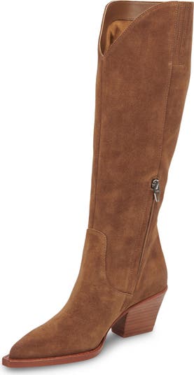 Raj Pointed Toe Knee High Boot