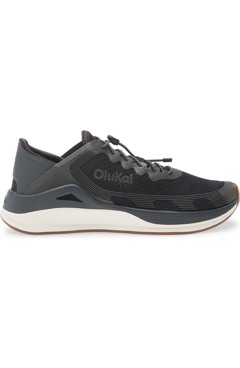 OluKai Ahi Sneaker, Alternate, color, Black/ Black
