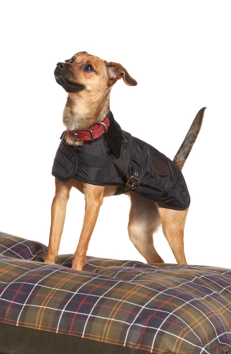 Barbour Quilted Tartan Dog Coat, Alternate, color, 