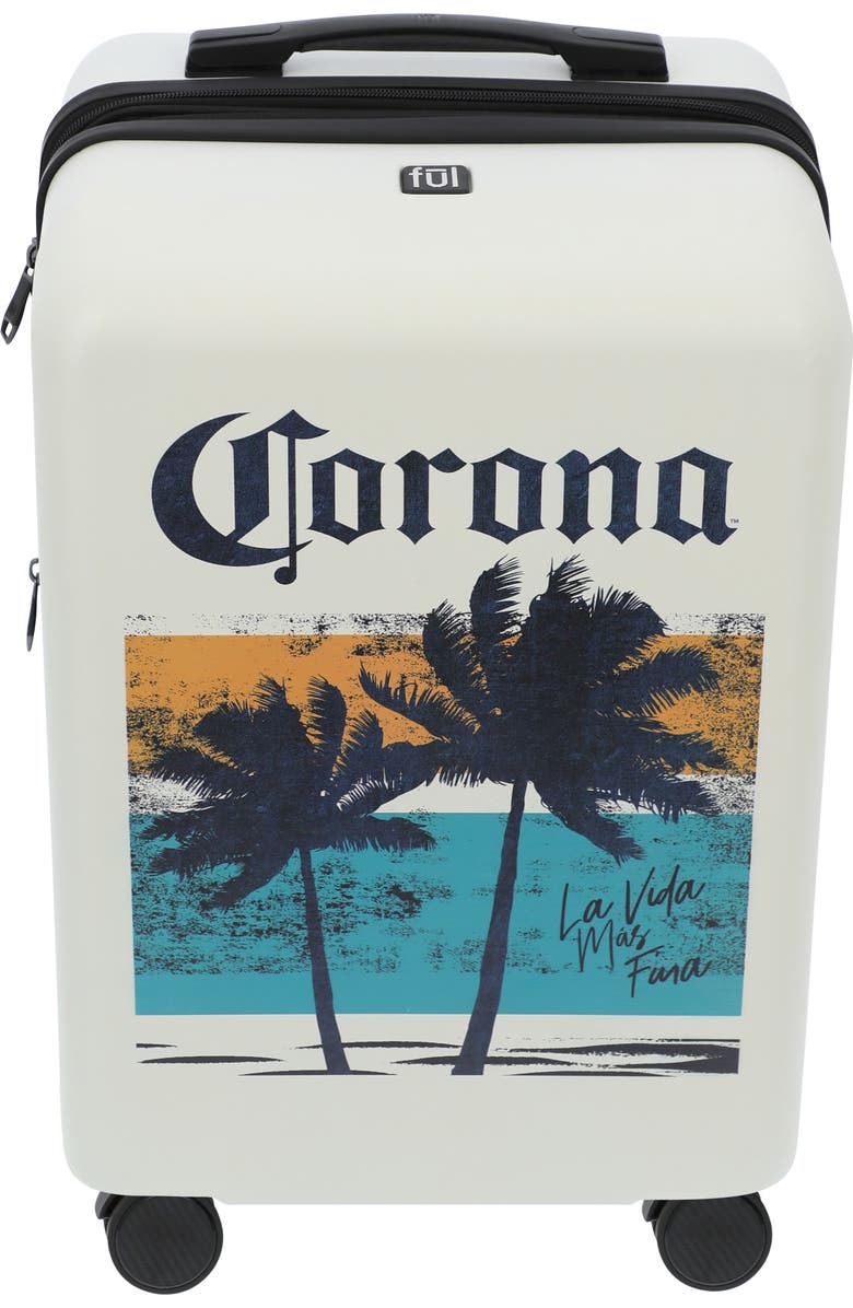 Ful CORONA 22.5" CARRY-ON LUGGAGE, Alternate, color, White