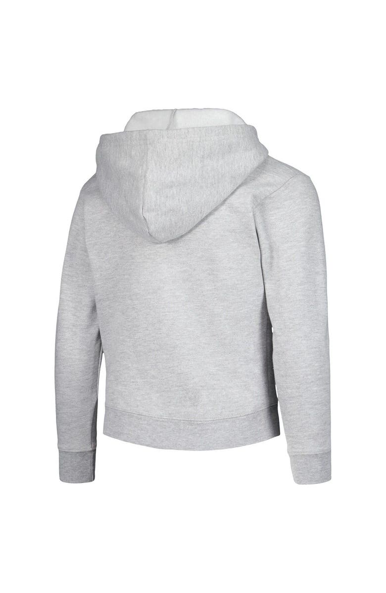 LEAGUE COLLEGIATE WEAR Youth League Collegiate Wear Heather Gray USC Trojans Full-Zip Hoodie, Alternate, color, 