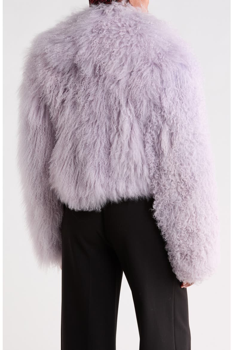 Genuine Shearling Jacket, Alternate, color, LILAC