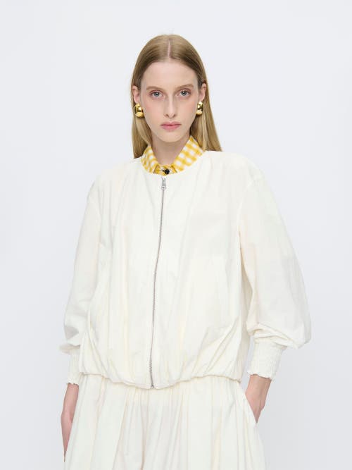Callas Milano Marta Bomber Jacket In White