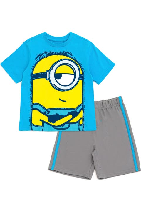 T-Shirt and Mesh Shorts Set