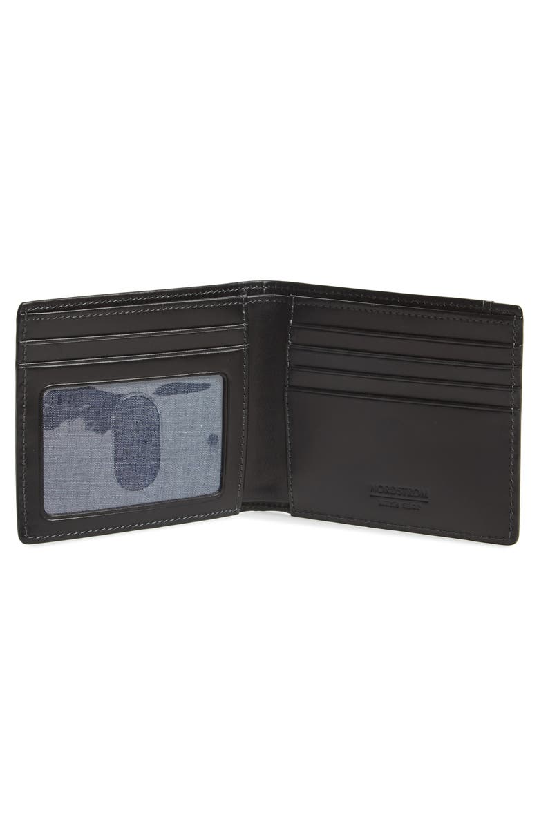 NORDSTROM MEN'S SHOP Wyatt RFID Leather Wallet, Alternate, color, 