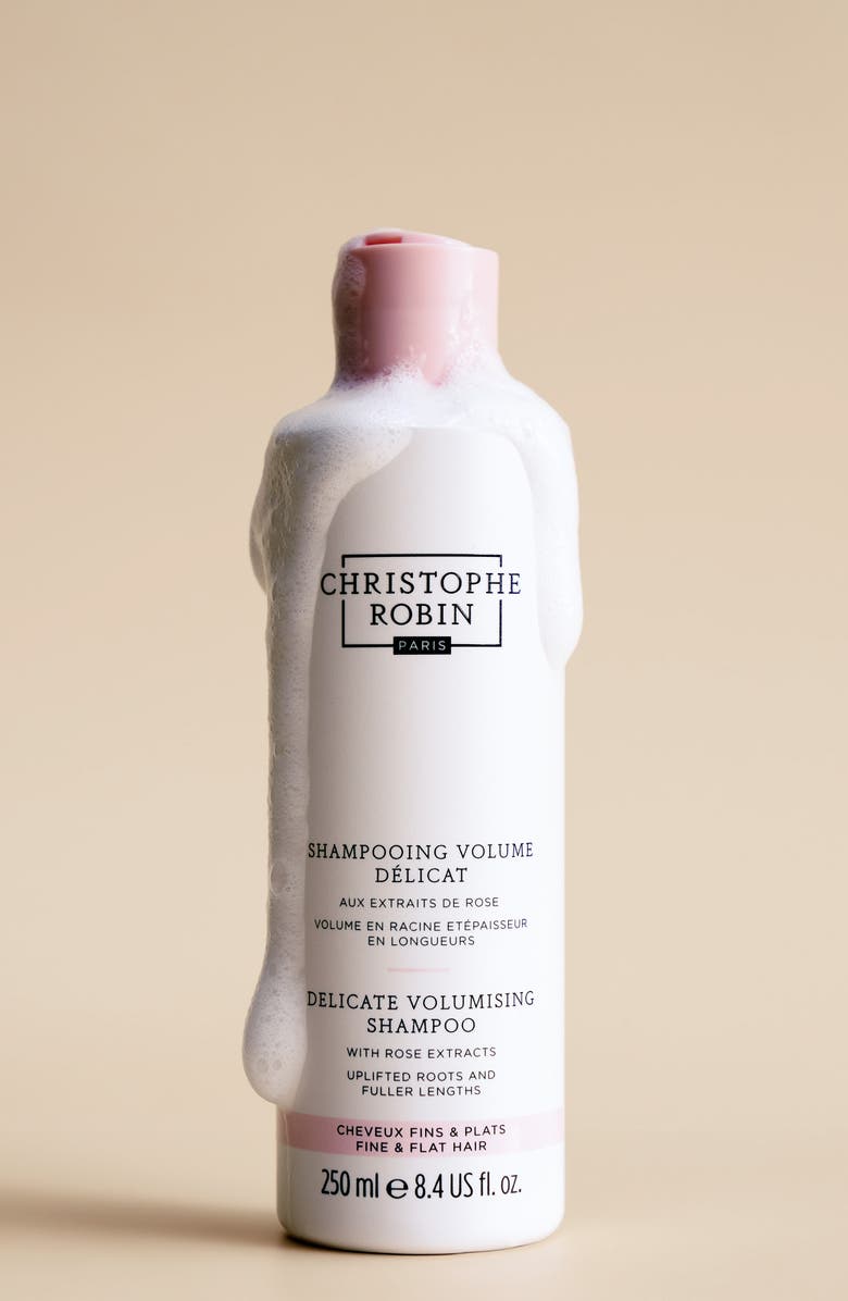 Christophe Robin Delicate Volumizing Shampoo with Rose Extracts, Alternate, color,