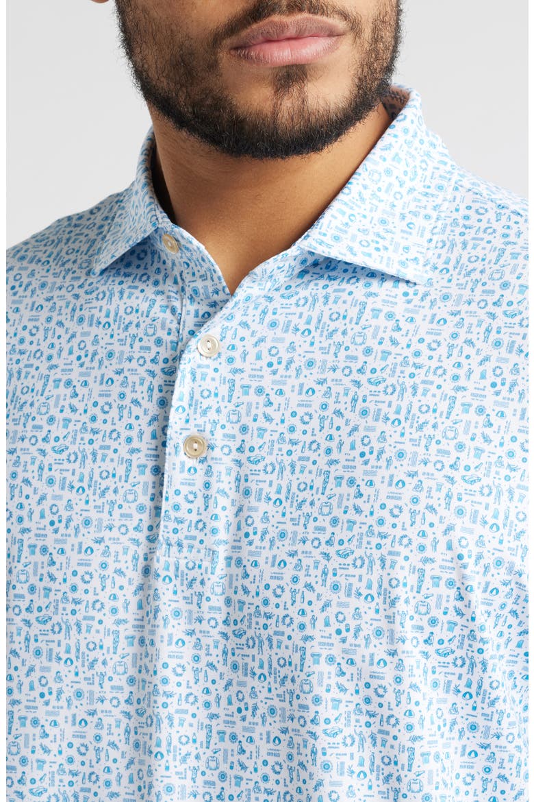 Toga Party Performance Polo, Alternate, color, WHITE