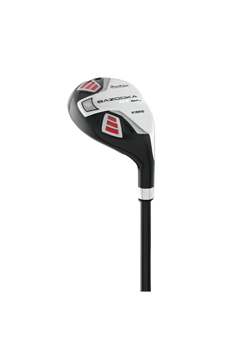 Tour Edge HT Max-J Junior Red Right Hand Hybrid - 9-12, Main, color, Black