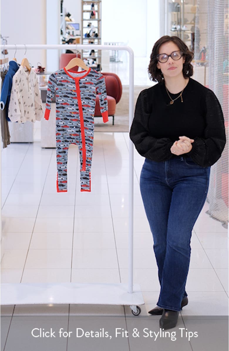 Miles Fitted Convertible Footie Pajamas, sales video thumbnail