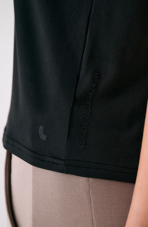 Lole Vital Short Sleeve T-shirt In Black
