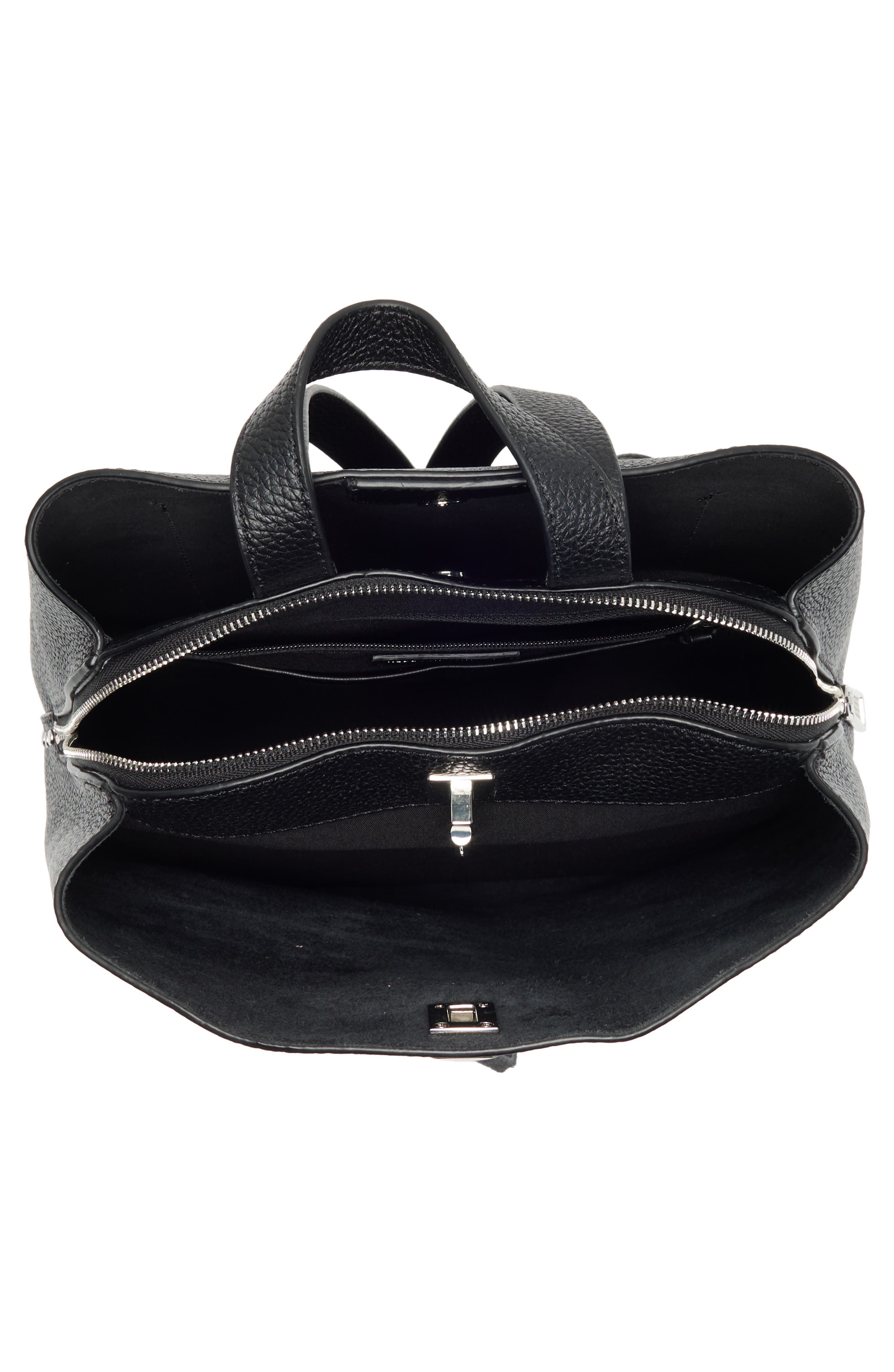 Rebecca Minkoff Darren Medium Leather Backpack, Alternate, color, 