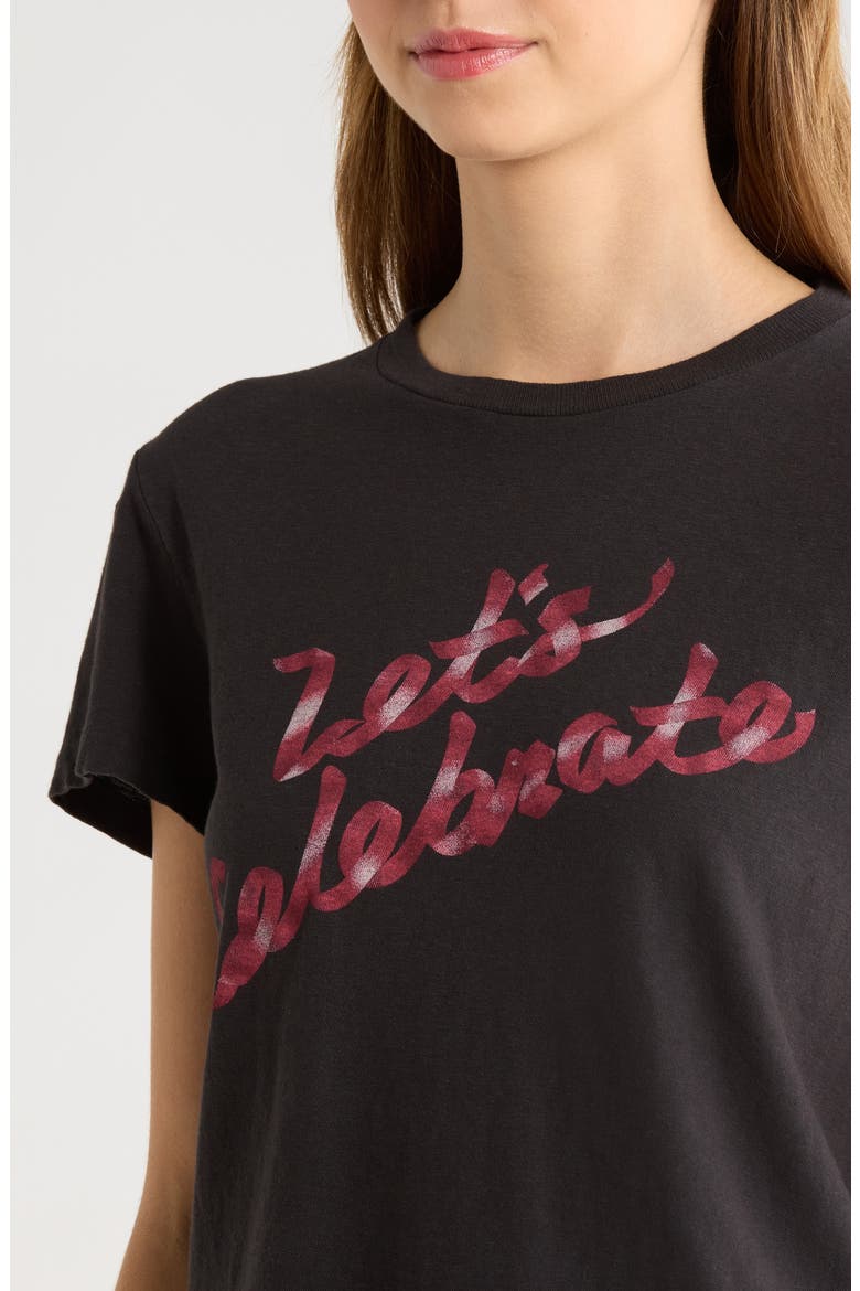 Celebrate Graphic T-Shirt, Alternate, color, WASHED BLACK