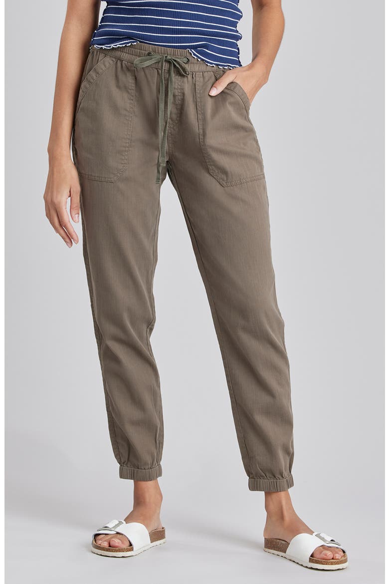 SUPPLIES BY UNION BAY Emily Drapey Twill Joggers, Main, color, TRENCH