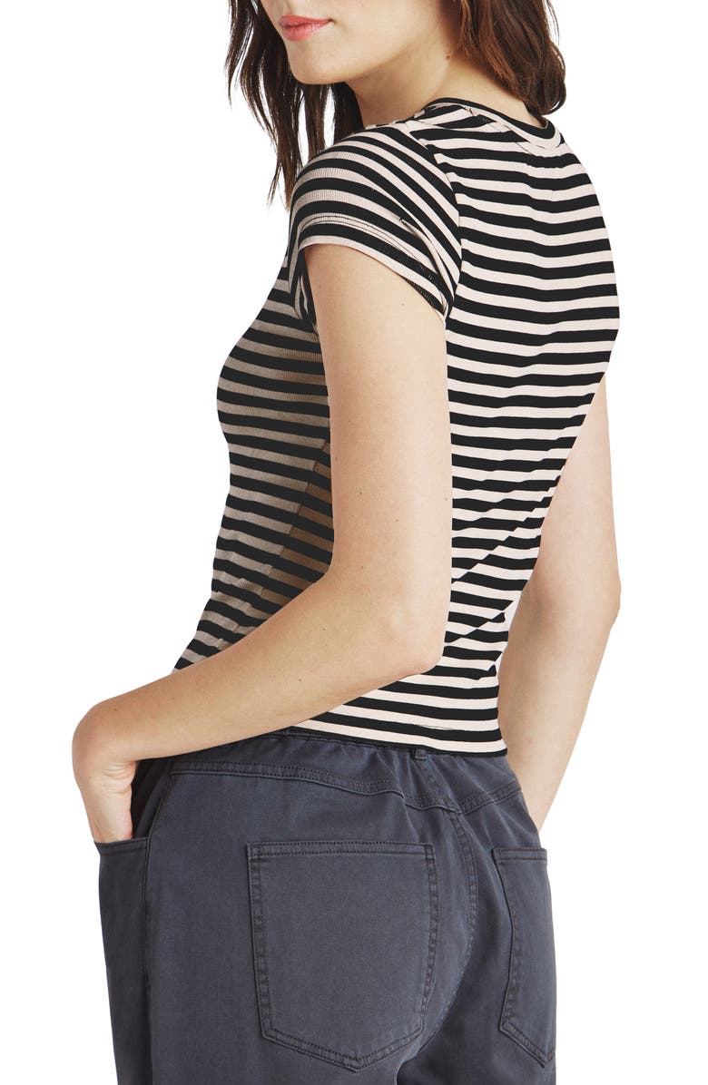 Splendid Benson Stripe Rib T-Shirt, Alternate, color, 
