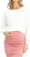 Angel Maternity Cotton Maternity Sweater