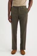 Berle Nano Reflex Solid Flat Front Dress Pants
