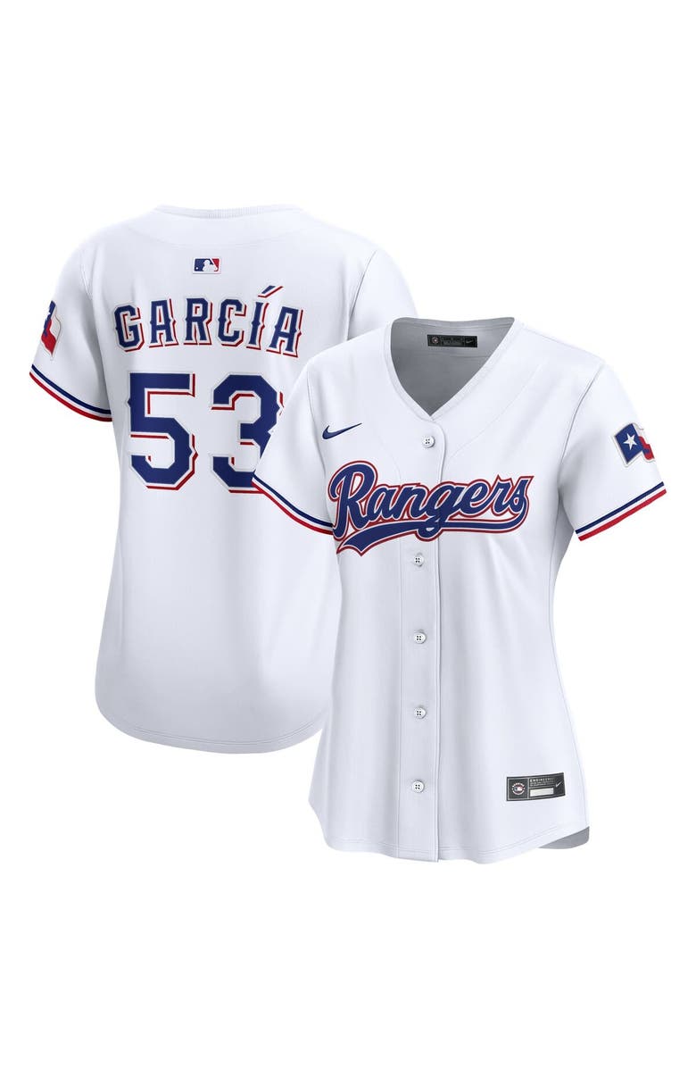 Nike Women's Nike Adolis Garcia White Texas Rangers Home Limited Jersey, Alternate, color, White