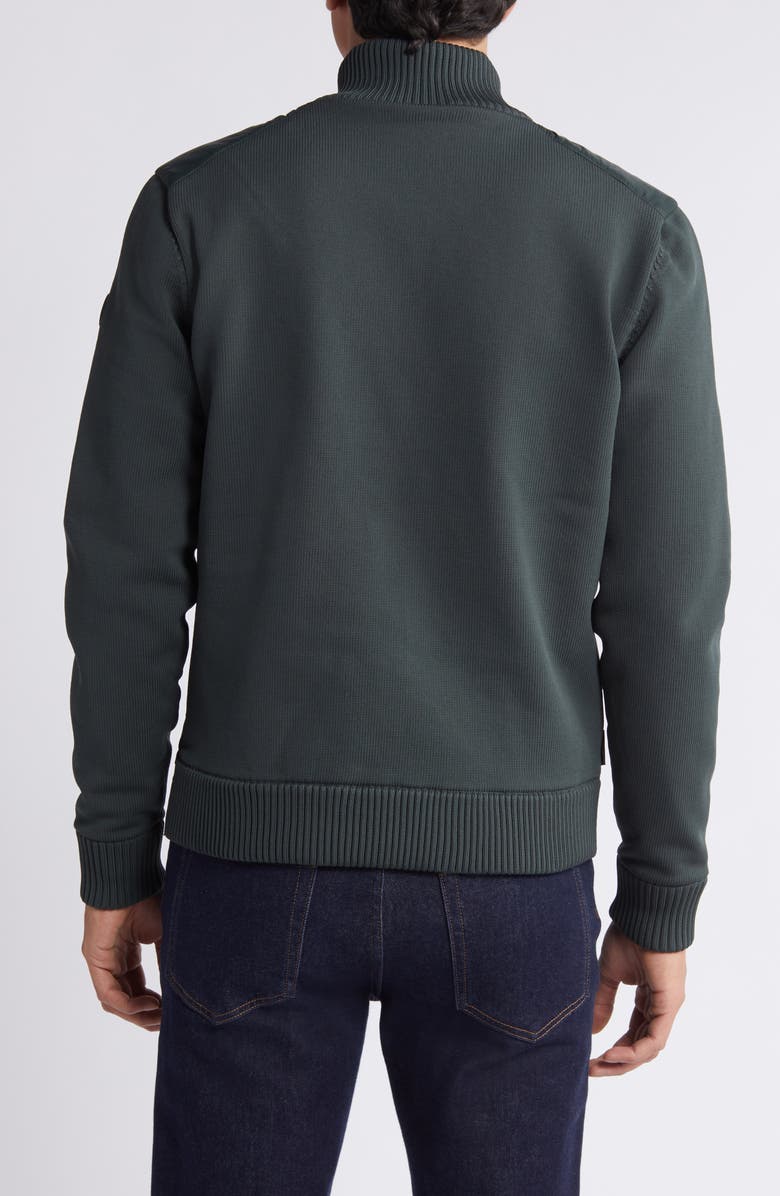 Save The Duck Sedum Mixed Media Hybrid Jacket, Alternate, color, Green Black