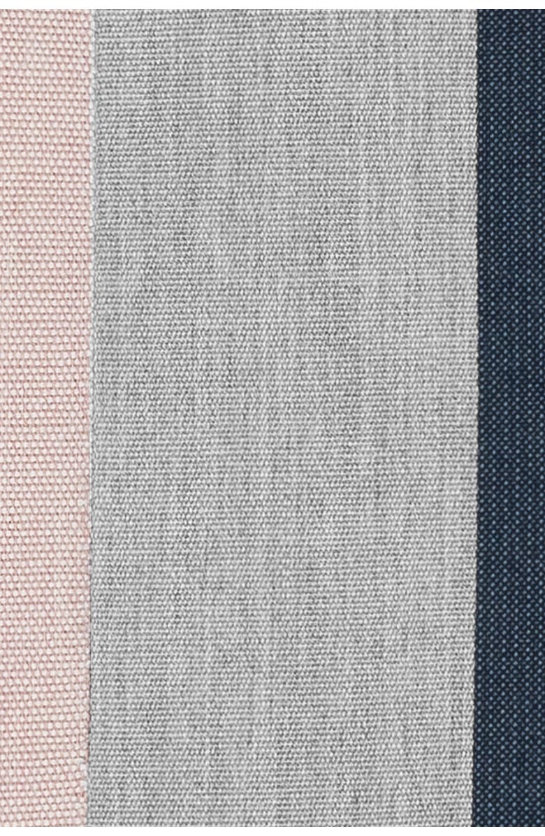 Elaine Smith Rose Quartz Multi panelled Indoor & Outdoor Woven Accent Pillow, Alternate, color, Multi