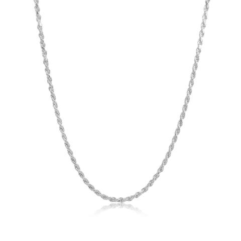 Twisted Rope Chain Necklace