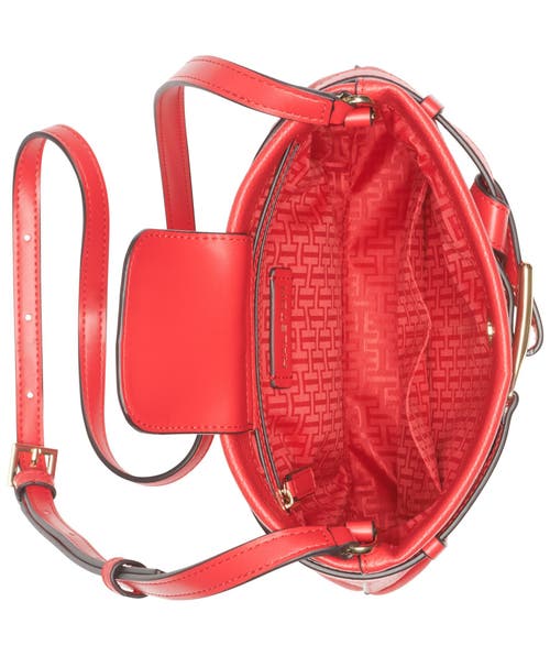 Shop Halston Tasha Crossbody Bag In  Red