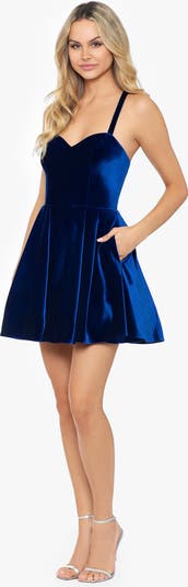 Velvet Minidress