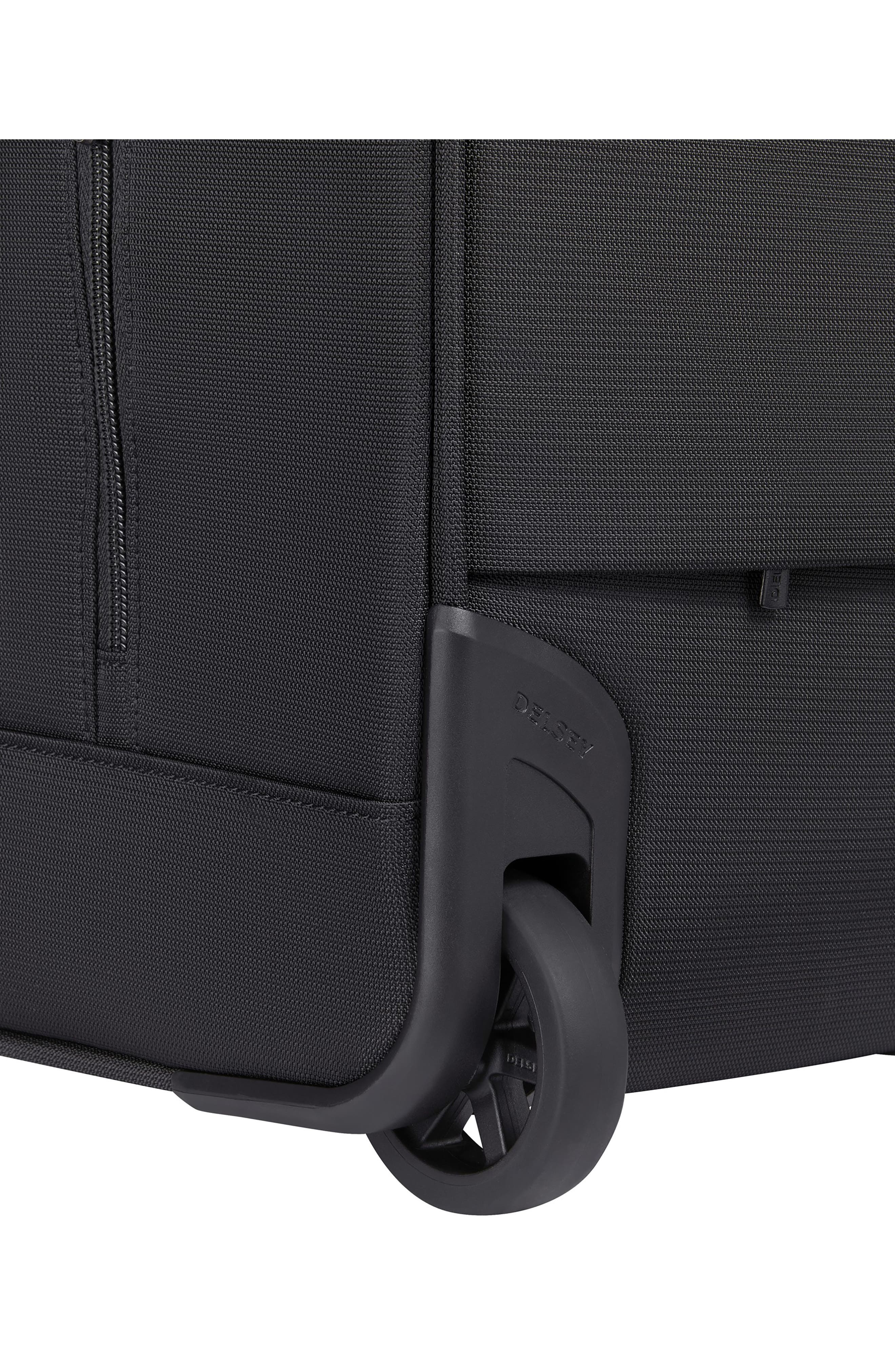 DELSEY Helium DLX Cabin Spinner Underseat Bag, Alternate, color, Black