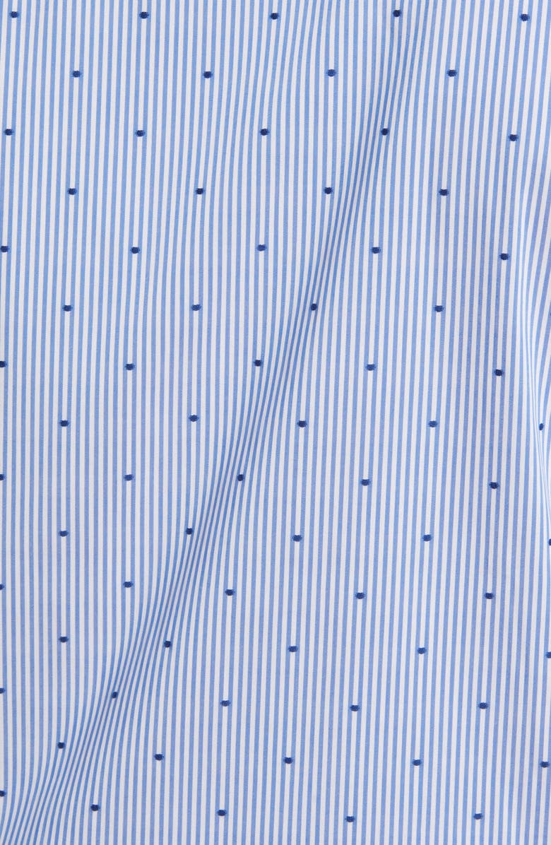 Psycho Bunny Dobby Stripe Modern Fit Dress Shirt, Alternate, color, 