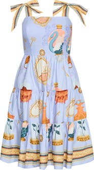 City Chic Casey Fit & Flare Sundress