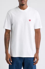Carhartt Work In Progress Small Heart Organic Cotton T-Shirt