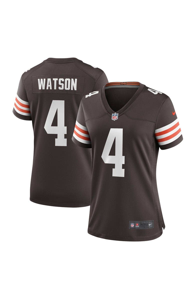 Nike Women's Nike Deshaun Watson Brown Cleveland Browns Player Jersey, Main, color, Brown