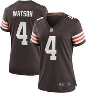 Nike Women's Nike Deshaun Watson Brown Cleveland Browns Player Jersey