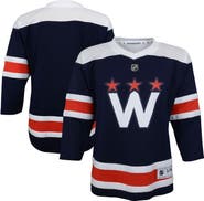 Outerstuff Youth Navy Washington Capitals 2020/21 Alternate Replica Jersey