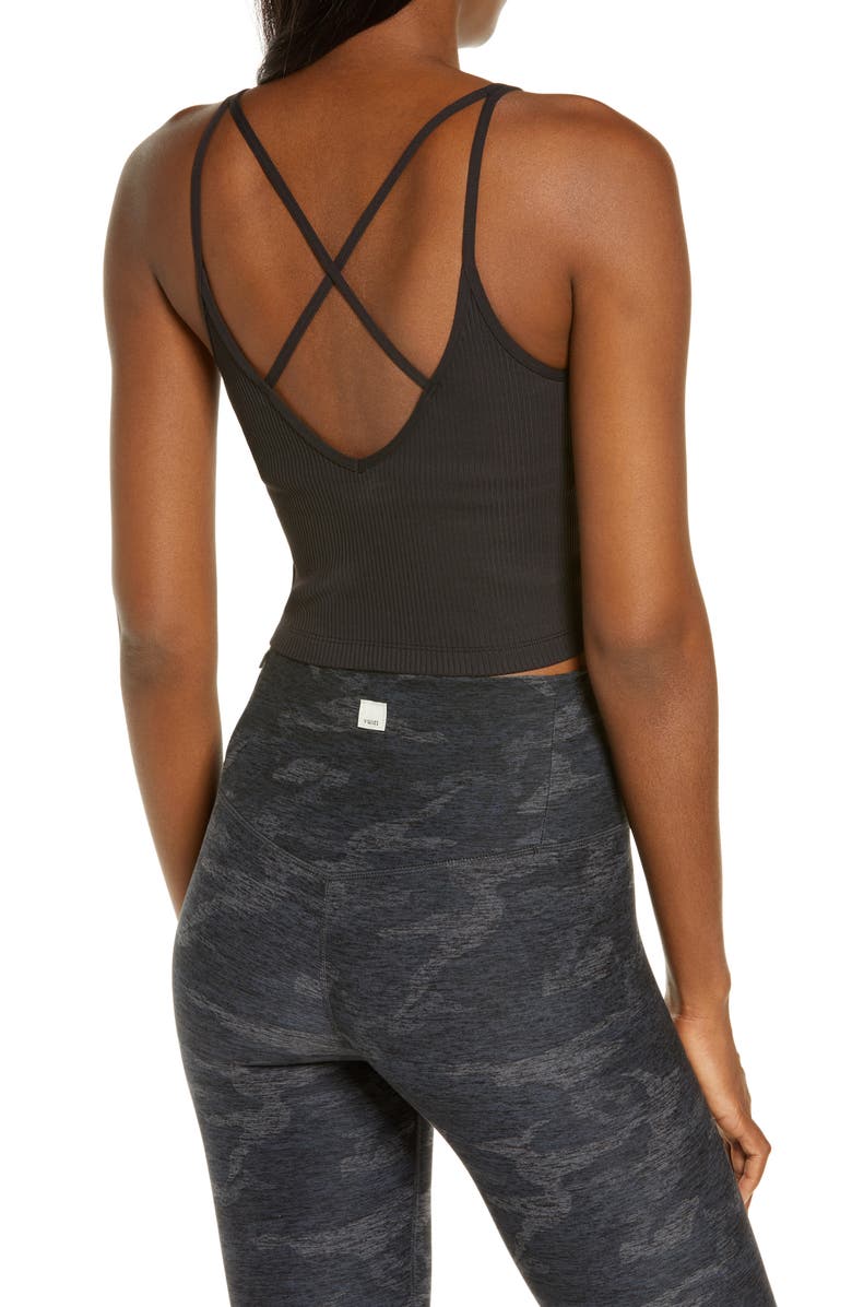 Vuori Rib Crop Tank, Alternate, color, 
