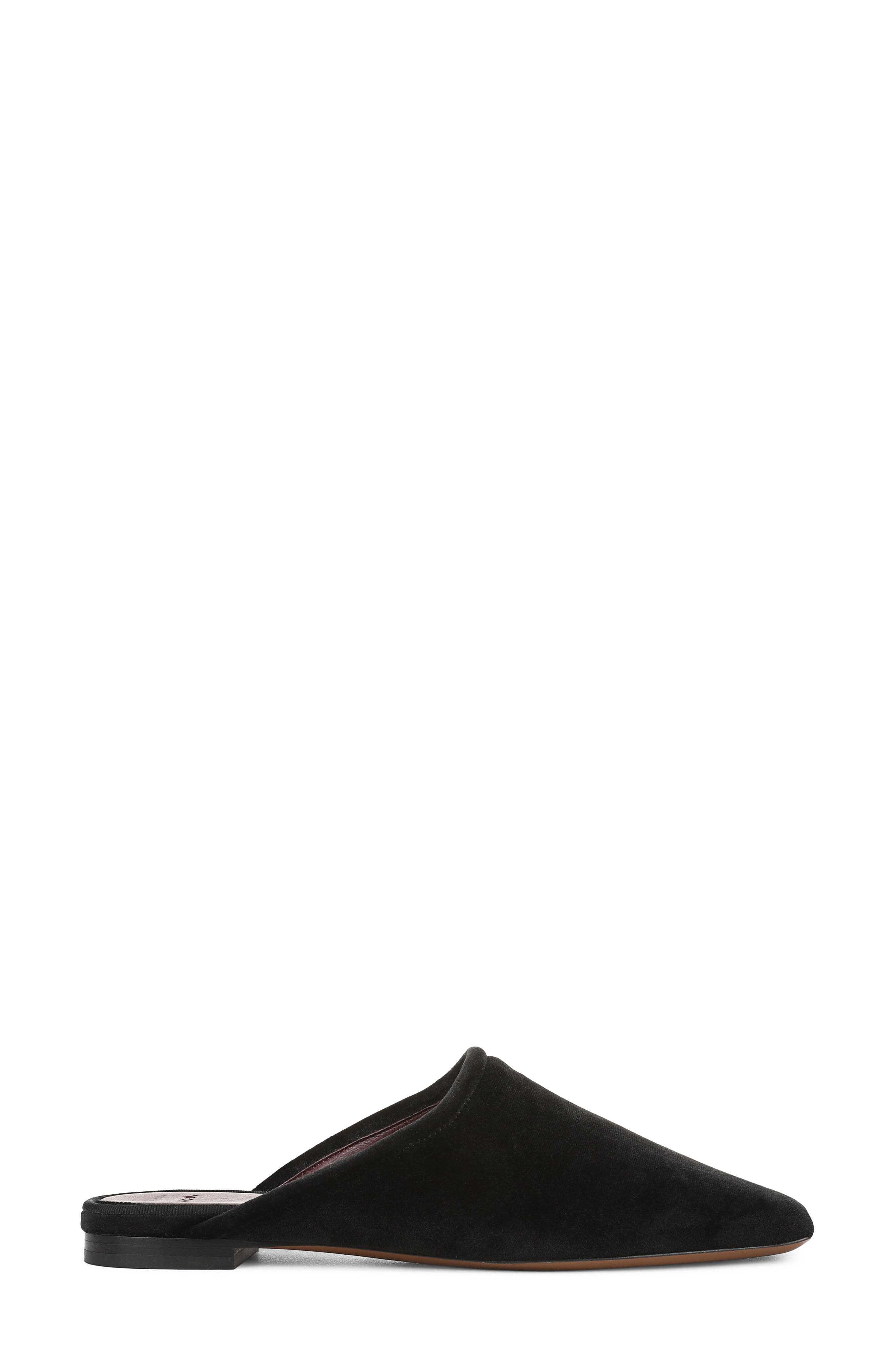 Dakota II Flat Mule, Alternate, color, BLACK