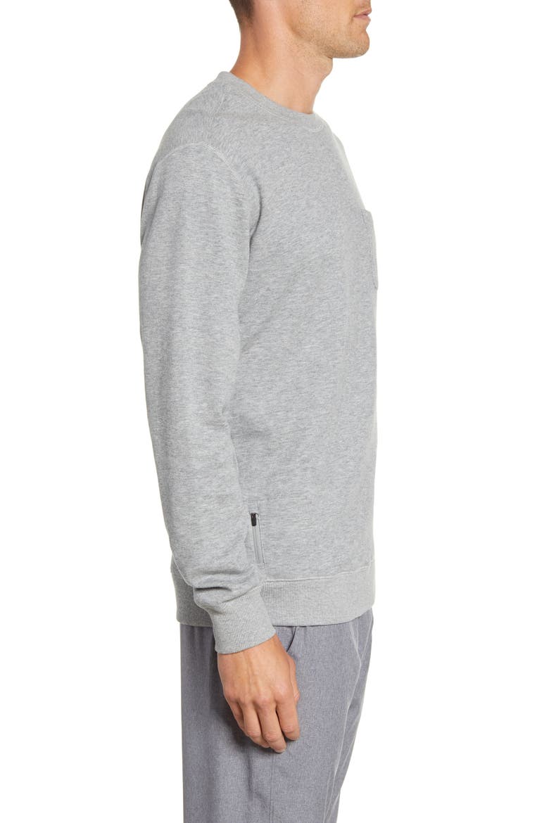 Jeffrey's Pullover, Alternate, color, HEATHER GREY