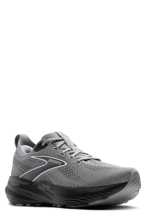 Brooks Glycerin 22 Running Shoe In Primer Gray/ebony/bluewash