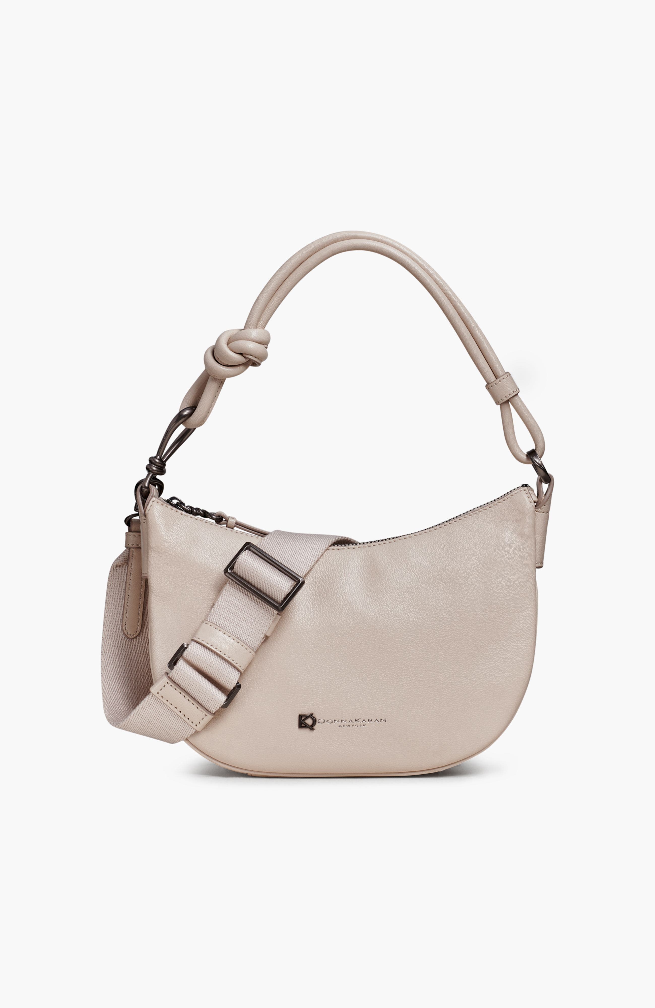 Donna Karan New York Roslyn Small Convertible Hobo, Main, color, Sand