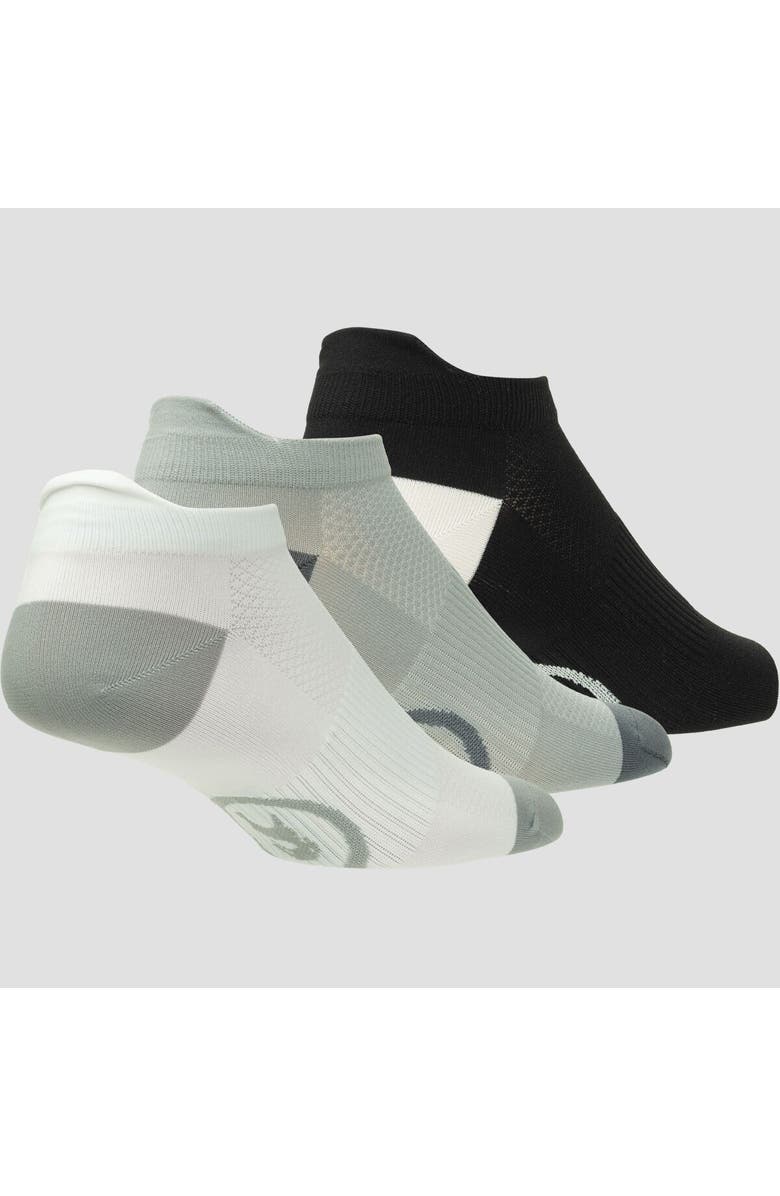 Backcountry Performance Low Ankle Sock - 3-Pack, Alternate, color, Egret/Goat Gray/Black