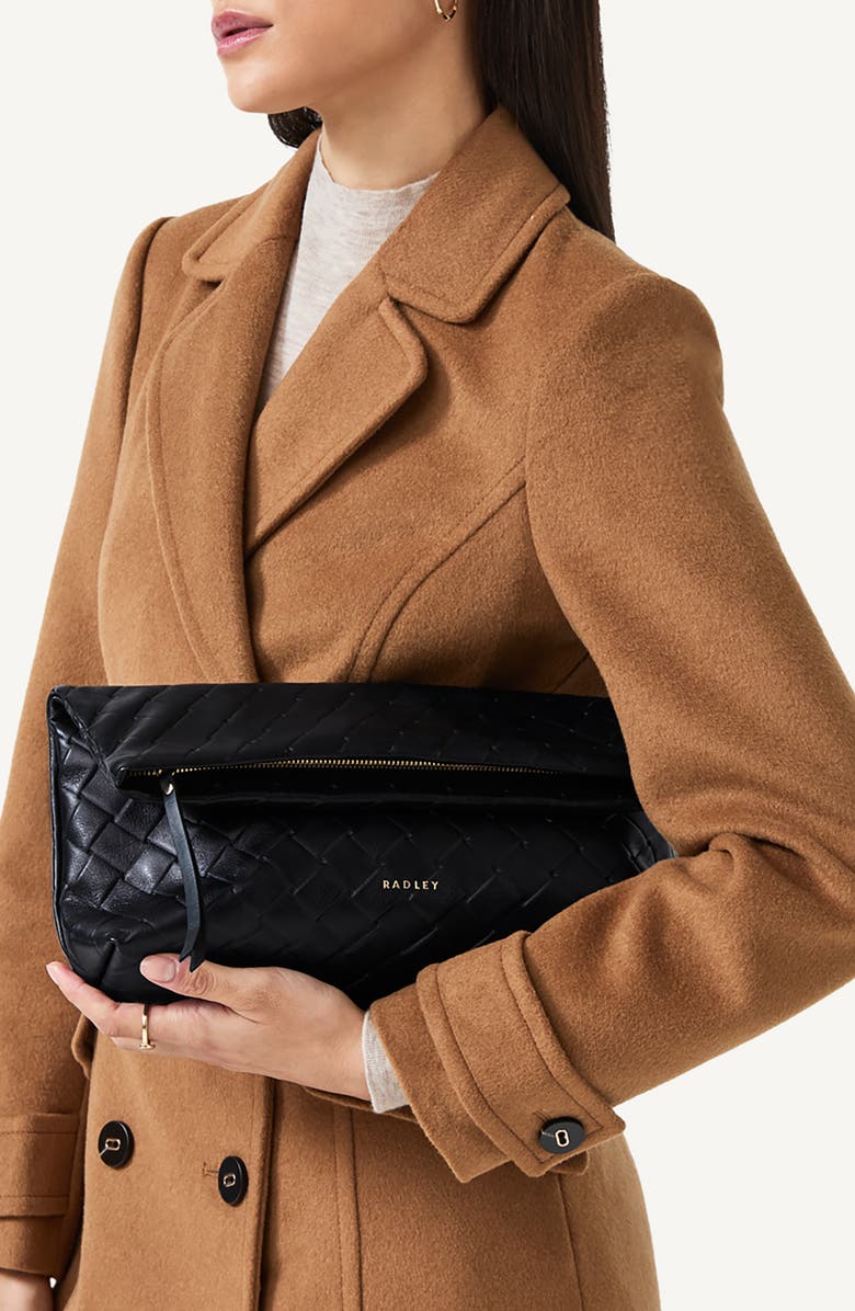 Radley Weaver Lane Medium Flapover Clutch, Alternate, color,