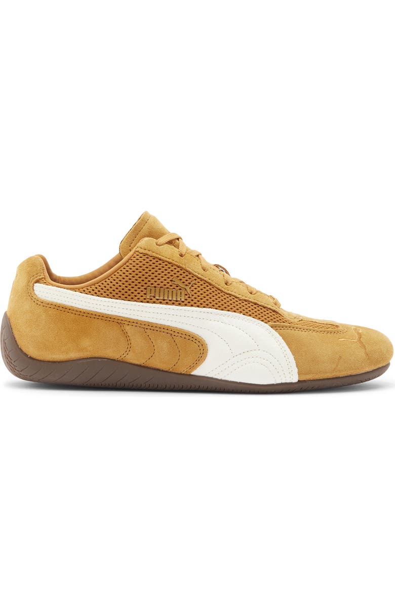 PUMA Speedcat Mesh Sneaker, Alternate, color, Authentic Gold/ Gum