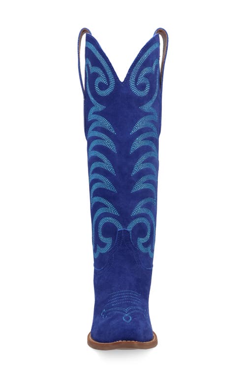 Dingo Movin On Western Boot In Blue