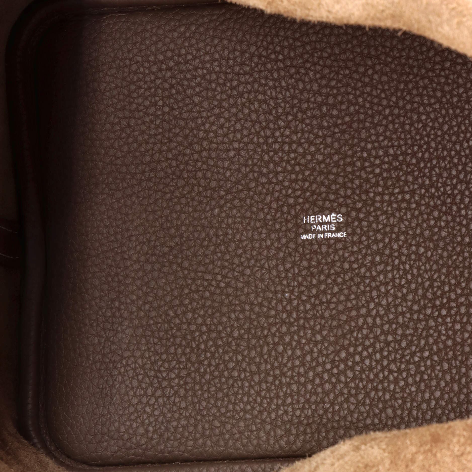 Pre-Owned Hermes Picotin Lock Bag Clemence MM, Alternate, color, Etoupe