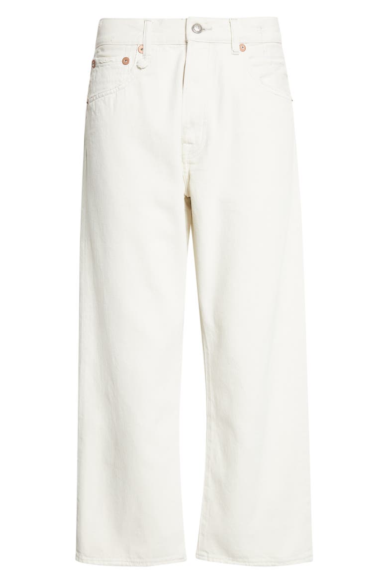 X-BF Crossover Wide Leg Jeans, Alternate, color, HOLDEN WHITE SELVEDGE