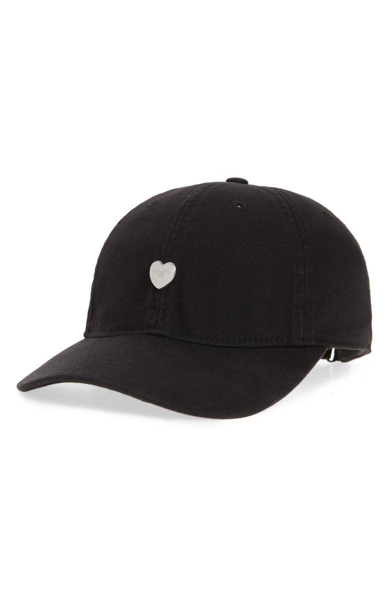 Carhartt Work In Progress Heart Adjustable Cotton Twill Baseball Cap, Main, color, 