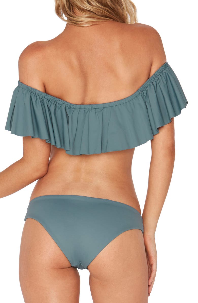 LSPACE L Space Ruffle Swim Top, Alternate, color, 