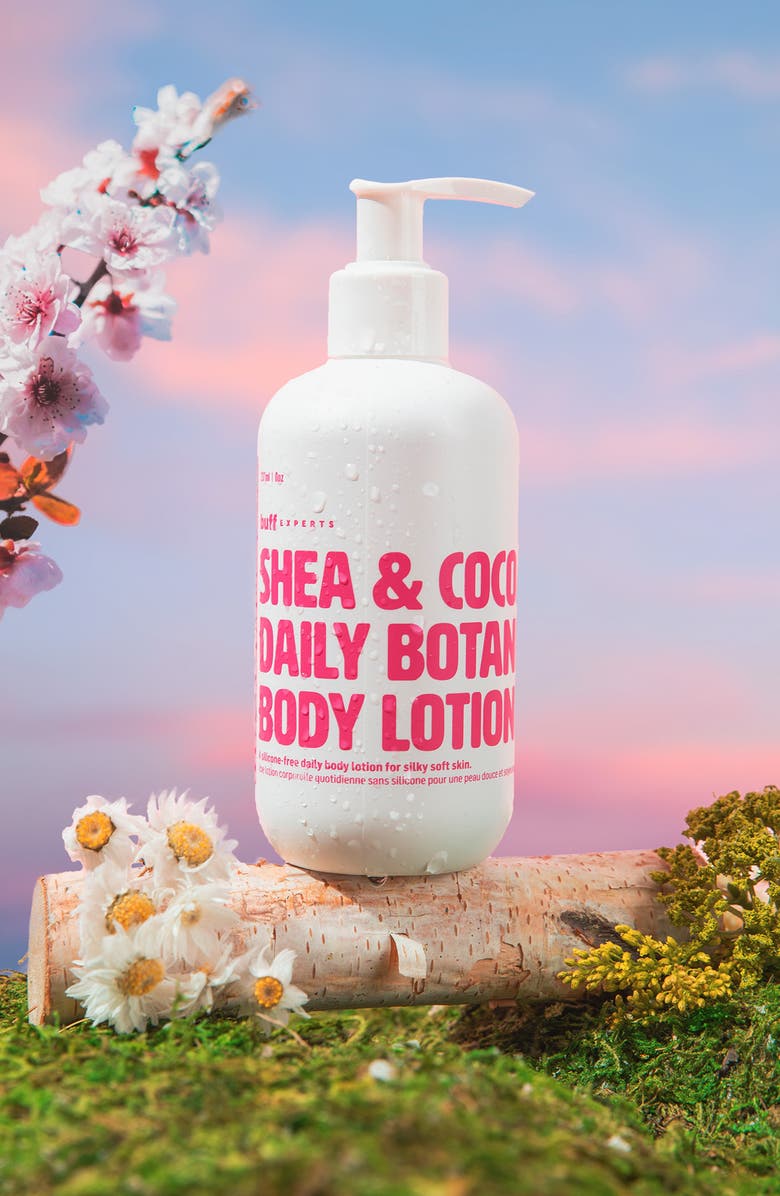 Buff Experts Shea & Cocoa Daily Botanical Body Lotion, Alternate, color, 