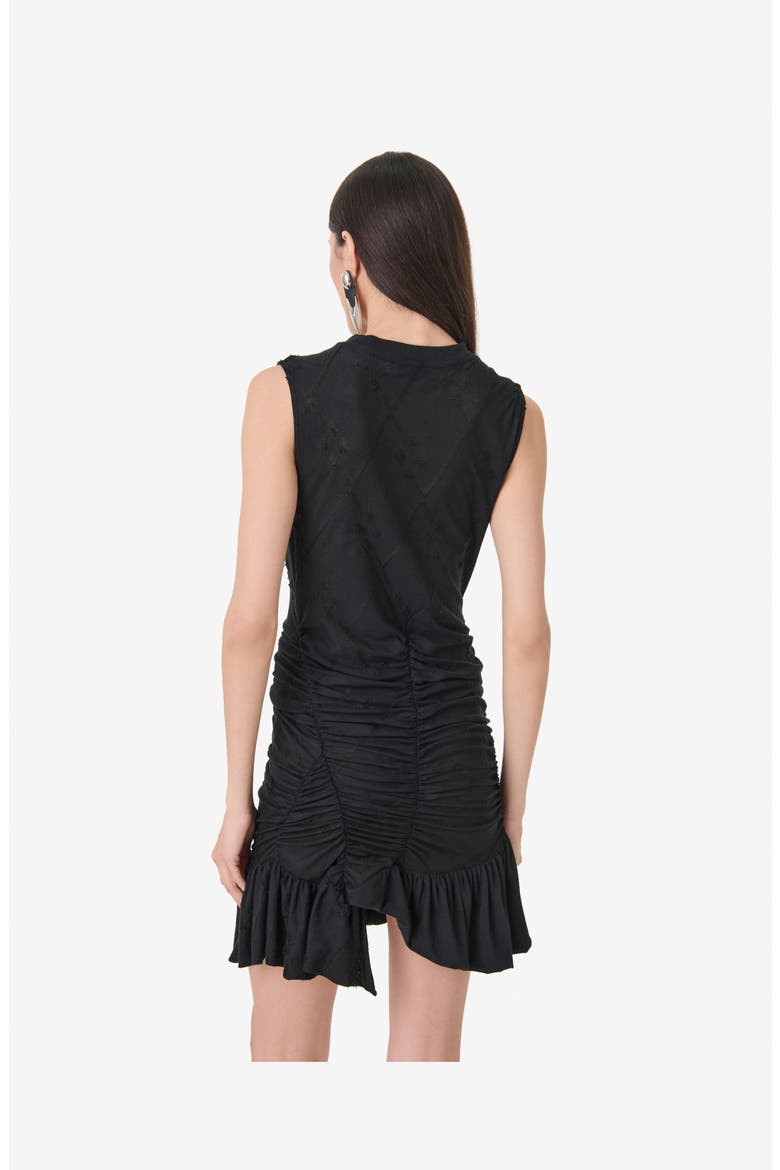 The Houle Mini Dress, Alternate, color, BLACK